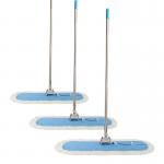Cleanroom Floor Antistatic Microfiber Flat Dust Industry Laboratory Anti-static ESD Mop for sale