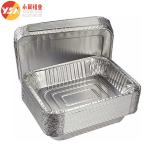 10 20 50 PCS Food Grade Disposable Small Aluminum Foil Food Containers With Lids for sale