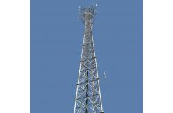 China Galvanized 40m Self Supporting Mast For Broadcast supplier