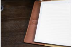 China Softcover A6 ring binder organizer with snap fastner offset paper supplier
