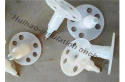 China M8X120mm Nylon Frame Fixing Anchors , Plastic Fixing Pins with Nail Inside supplier