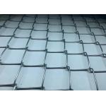 Steel Diamond Chain Link Fencing Galvanized 2-3/8 inch 11 Gauge 5ft X 50ft for sale