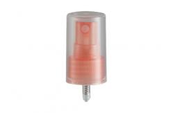China Plastic Material Ultra Fine Mist Sprayer 20 410 With Transparent Cover supplier