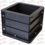 Plastic Cube Mould Two Part 150 Mm Concrete Testing Equipment for sale