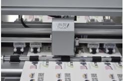China ZKST350 Slivery 1200mm/s Stepper Motor CCD Auto Feeding Label Cutting Machine supplier