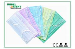 China Medical Non Stimulating Elastic Non Sterile Nonwoven Face Mask supplier