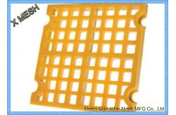 China Smelting Industries Mining Screen Mesh , PU Mining Sieves Long Service Life supplier