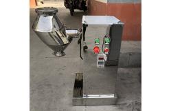 China Stainless Steel Small Three-dimensional Mixer For Powder Particle Stirring Custom Mixing supplier