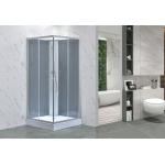 1-1.2mm 5mm Glass Shower Enclosures Aluminium Frame