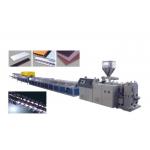 PVC WPC Crust Foam Board Extrusion Machine / WPC Foamed Construction Template Production Line for sale