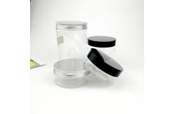 China OEM 23mm 89 Thread Clear PET Cosmetic Jar For Lotion supplier