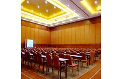 China Internal Cubicle Sliding Floor To Ceiling Partitions Wall For Banquet Hall supplier