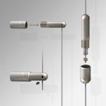 Ceiling Rail Hanging System Stainless Steel Wire Ceiling Wall Wire Picture Hanging Kit for sale