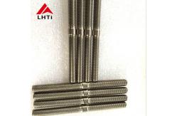 China Gr2 Titanium Stud U Bolt Nut  2 Lock Nuts For Industry supplier