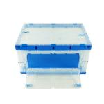 Durable Virgin PP Collapsible Containers Opening Door Both Sides