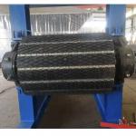 Slide On Diamond Groove Rubber Lagging Sheet For Conveyor Roller for sale
