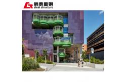 China Spacious Well Ventilated Prefabricated Steel Structure Constructed School For Learning supplier