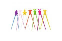 China Custom Animal Shaped Sustainable Chopsticks for Baby Learning Training supplier