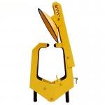 Big Truck Suitable Anti Theft Sucking Disc Yellow Color Car Parking Lock Wheel Clamp for sale