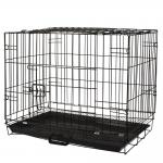 Foldable Stainless Steel 60x41x49cm Foldable Pet Cages for sale