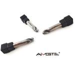 Carbide Bull Nose End Mill Cutter h6 Form End Mill High Precision For 3D Profiling for sale