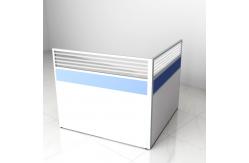 China Modern Office Desk Single Seat Workstation Desk Call Center Table supplier