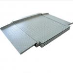 Double Deck Low Platform 45mm Floor Weighing Scale for sale