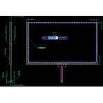High Sensitivity Lcd Touch Panel Various Glass Thickness Acceptable