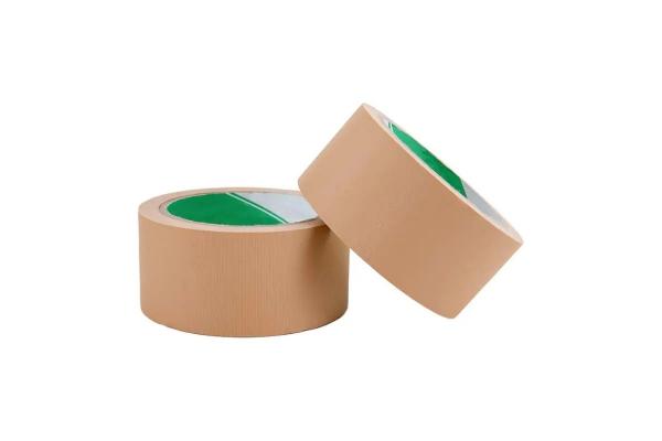 Brown PVC Carton Sealing Tape , Custom PVC Packing Tape 20m Length 18mm Width