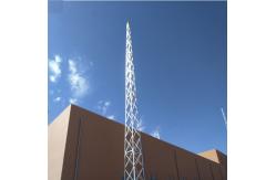 China Q420 Single Pipe 20m Lightning Protection Tower supplier