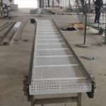                  Steel Gravity Flexible Powered Roller Conveyor System Expanable Roller Protective Bars Conveyor              for sale