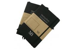 China leather Hardcover Notebook Printing art paper Hardback Book Printing Services supplier