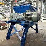 75Kw Dual Shaft Shredder Machine Steel Shredder Environment Friendly