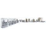 60ml 50BPM Glass Bottle Filling Line For Syrup for sale