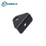 Precision manufacturing aluminum parts black oxide U-shaped laser cutting for sale