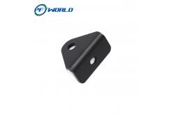 China Precision manufacturing aluminum parts black oxide U-shaped laser cutting supplier