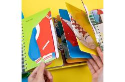 China Spiral Children Board Book Printing Fun Hands On Life Encyclopedia supplier