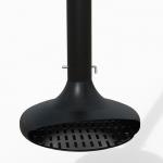 60x40x20 Inch Floating Portable Wood Burning Fire Pit Wall Mounted