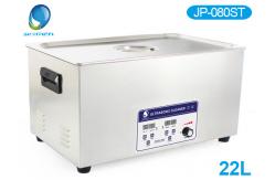 China Skymen Power adjustable benchtop ultrasonic cleaner 22L for cleaning hardware parts supplier