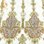 Special Wedding Lace Fabrics Material Water Soluble Handwork 135cm Width for sale