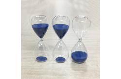 China 1-15 Minute Glass Hourglass Customized Egg Timer Hour Glass supplier