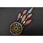 Embroidered Chenille Iron On Backing Sew On Cloth Patch for sale