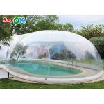 Outdoor Customized Inflatable Swimming Pool Cover Transparent inflatable pool cover dome