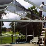 30m/100ft Length Heavy Duty Insect Screen PVC fiberglass Material for sale