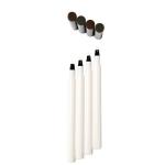 PP Plastic Waterproof Eyeliner Pencil Four Fork With Custom Logo Printing