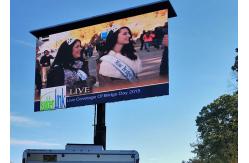 China IP65 Outdoor LED Screen Rental Advertising Boards With Fast Lock supplier