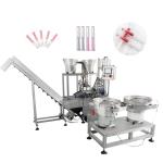 Automatic gel filling and capping machine SUS304 stainless steel reasonable structure for sale