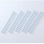 Metal Spiral Book Double Loop Binding 34 Loops Electroplated for sale