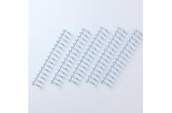 China Metal Spiral Book Double Loop Binding 34 Loops Electroplated supplier