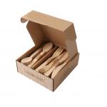 170mm Bamboo Biodegradable Cutlery Set Eco Friendly For Restaurant for sale